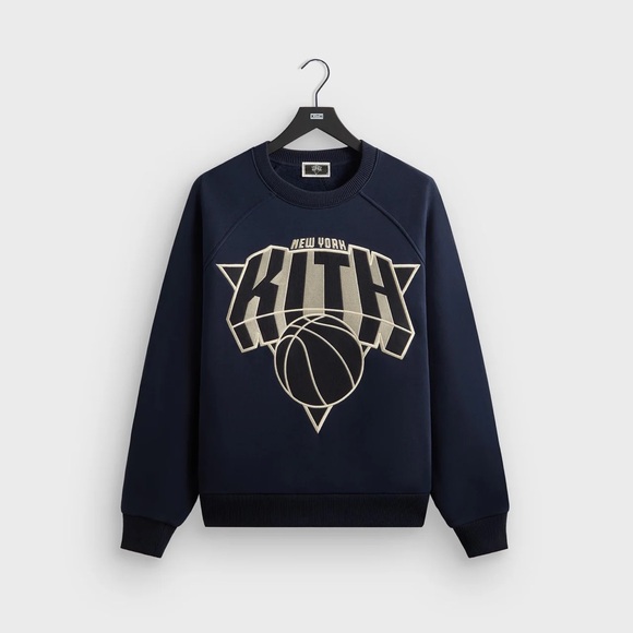 Kith Knicks Men's Navy Sweater small men’s new with tags